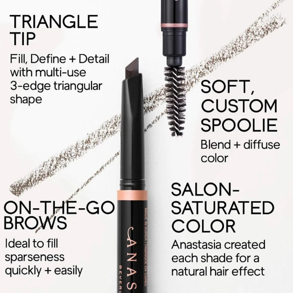 5 For $25 Item🌸 Anastasia Beverly Hills Brow Definer Triangular Brow Pencil - Picture 5 of 7